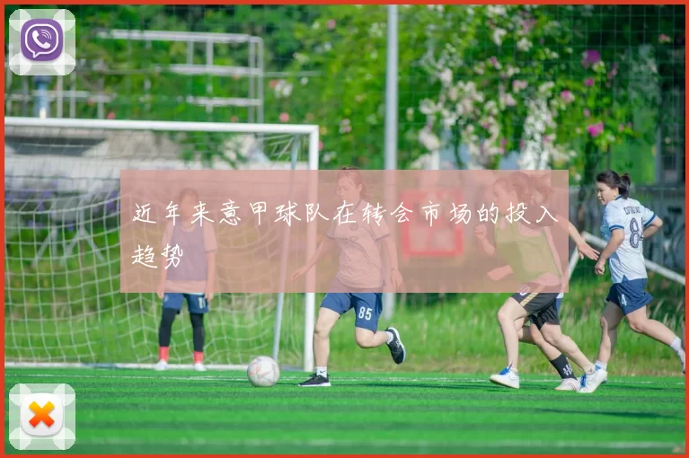 近年来意甲球队在转会市场的投入趋势